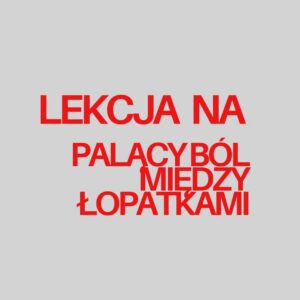 Lekcja na palący ból między łopatkami dla pracowników biurowych